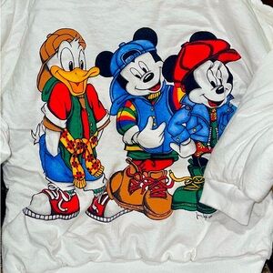Vintage Mickey By Jerry Leigh Gangster sweatshirt